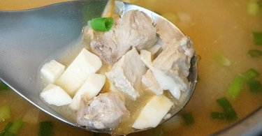 營養好喝又超簡單的「旗魚味增湯」